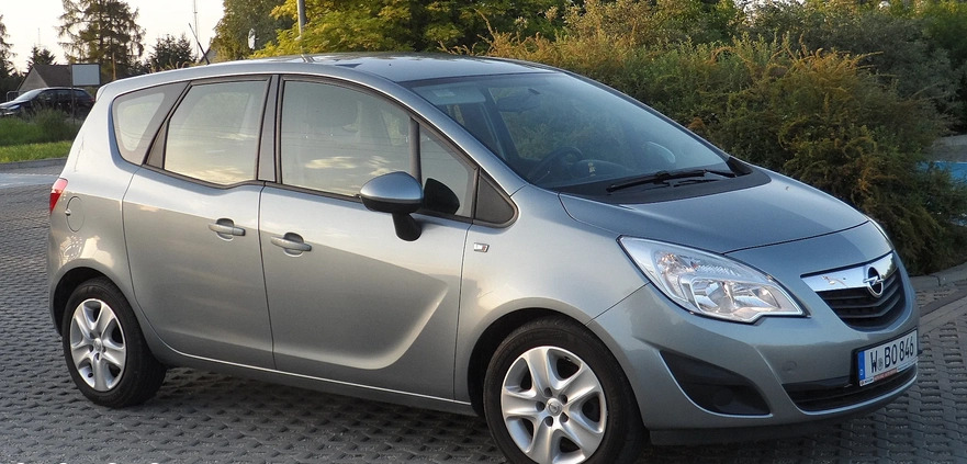Opel Meriva cena 23900 przebieg: 111407, rok produkcji 2010 z Brzesko małe 301